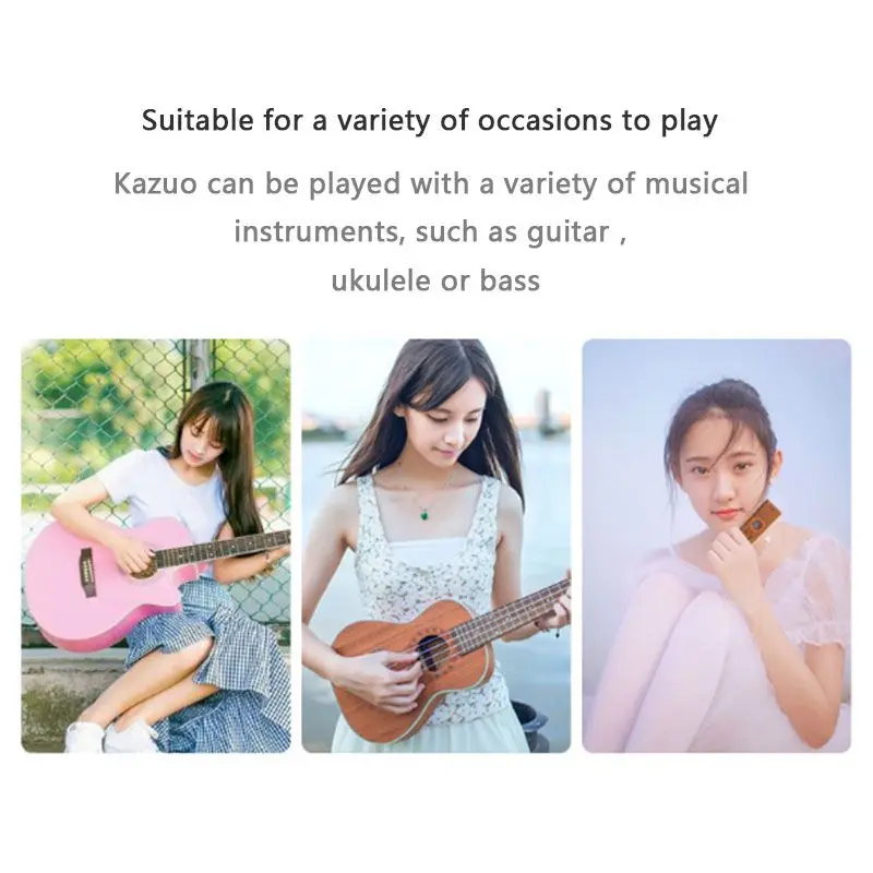 Детская деревянная гармоника Kazoo музыкальный инструмент Гавайская гитара