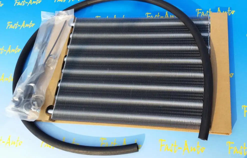 Комплект алюминиевого масляного радиатора трансмиссии с 8 рядами пройденных