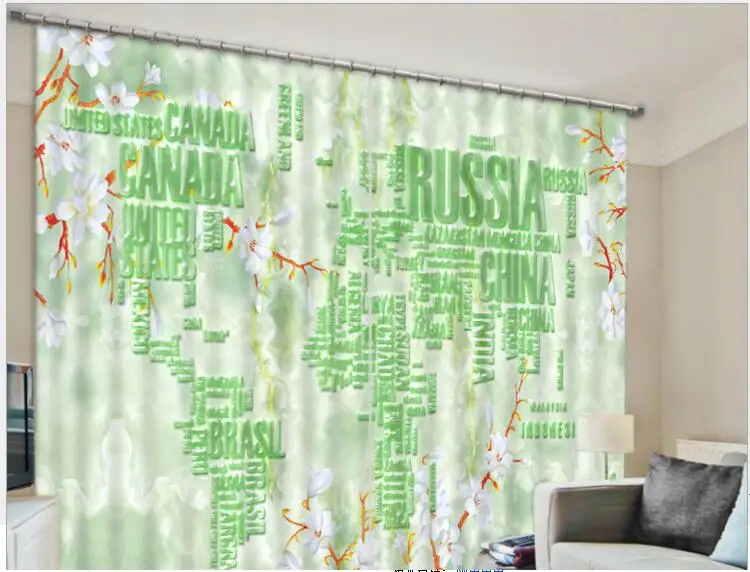 

Luxury Blackout 3D Window Curtains Living room decoration Bedroom Drapes Cortinas para sala Dormitorio Rideaux Cushion cover