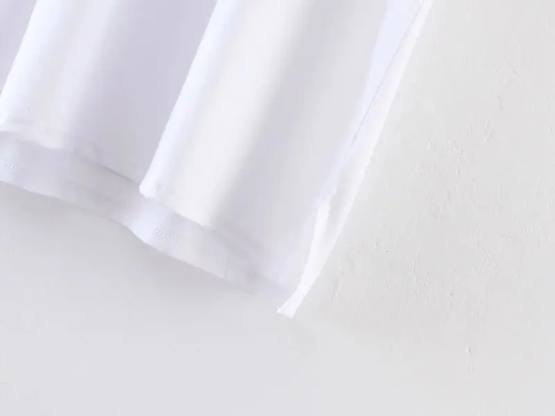 2017 Лето Горячие Продажа Рукавом Красный Черный Полосатый Белая Рубашка Вскользь