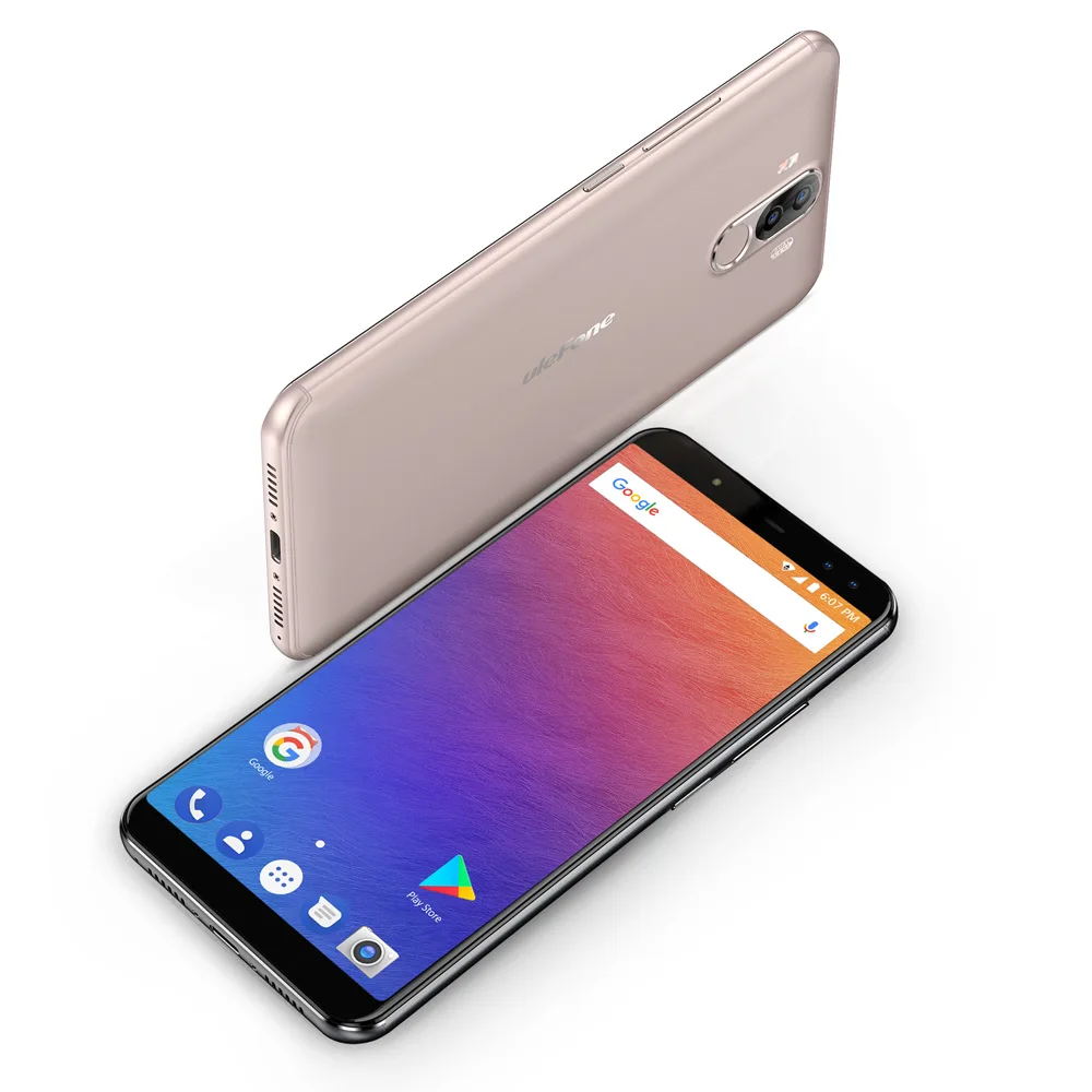 Ulefone Power 3S смартфон с 6 дюймовым дисплеем восьмиядерным процессором MTK6763 ОЗУ 4 Гб