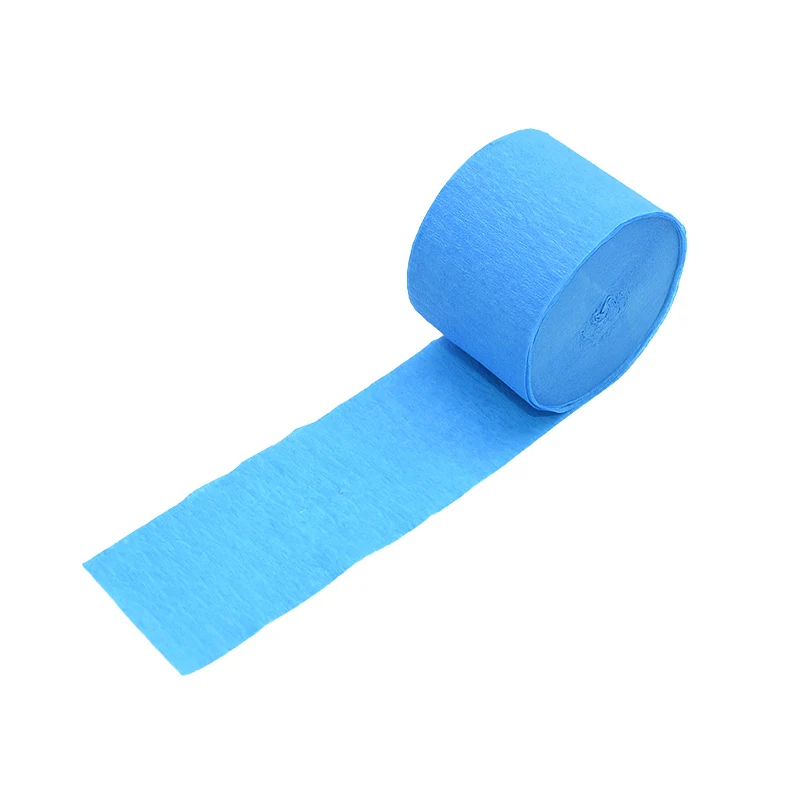 B06 25m*4.5cm Crinkled Origami Crepe Paper DIY Craft Flower Wrinkle Paper Roll Wrapping Gifts Scrapbooking Party Backdrop Decoration - Цвет: B06
