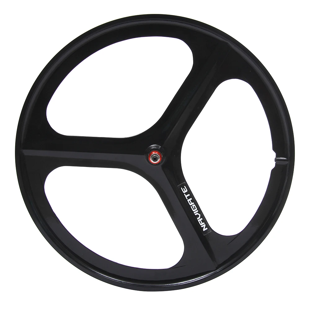 Колесо из магниевого сплава 700C велосипед 3 Спицы fixie Mag три переднее заднее колесо