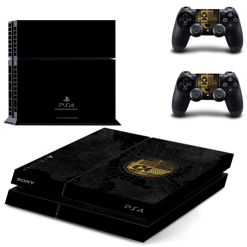 Новый Судьба Принятых Король Rise OF Iron Стиль кожи Стикеры чехол для Playstation 4 PS4