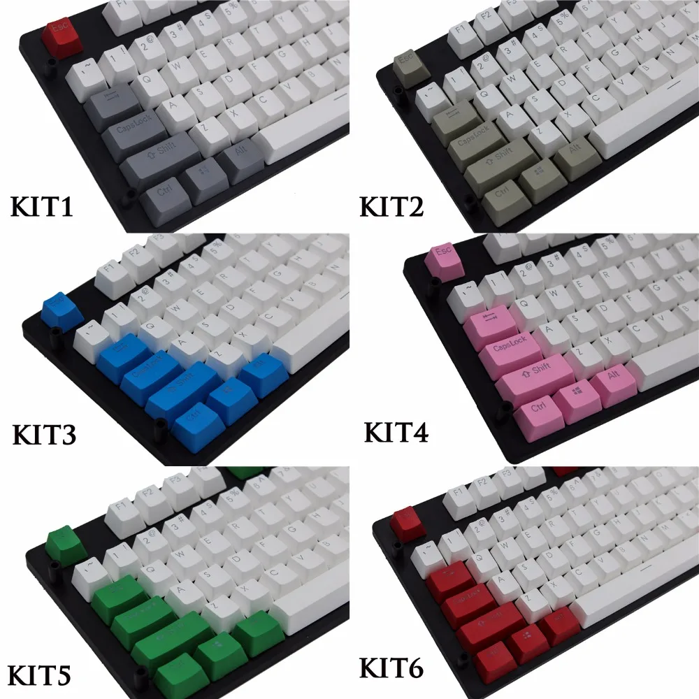 MP 108 Ключи светодиодный PBT Keycap двойной снимок с подсветкой колпачки OEM профиль Cherry MX Переключатель Keycap для механической игровой клавиатуры