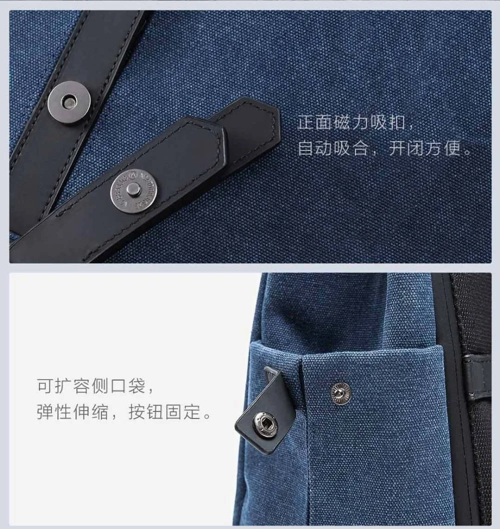 Xiaomi 90 points Grinder Oxford повседневный рюкзак 15 дюймов сумка для ноутбука 400 мм* 320 мм* 150 мм