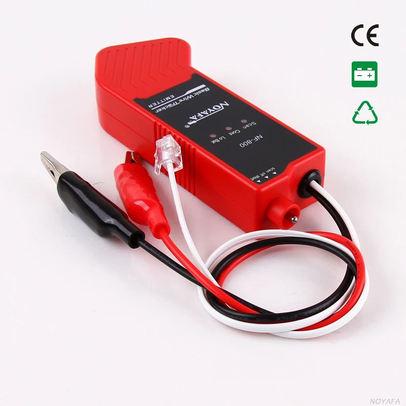 Noyafa NF-800 сетевой кабель LAN тестер RJ11 RJ45 UTP STP линия Finder телефонный провод трекер диагностический тон набор инструментов