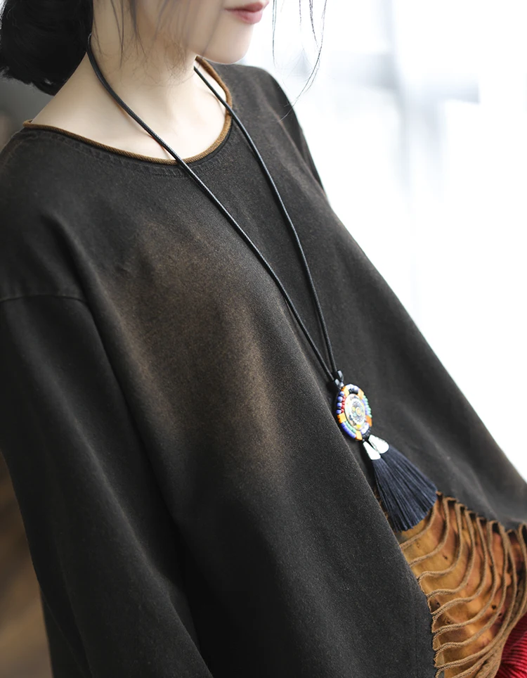 2018 новый хлопок и лен в винтажном стиле Универсальные женские весенние осенние