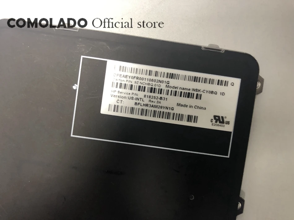 Американская Клавиатура для ноутбука HP EliteBook Foilo 1040 G3 с серебристой рамой