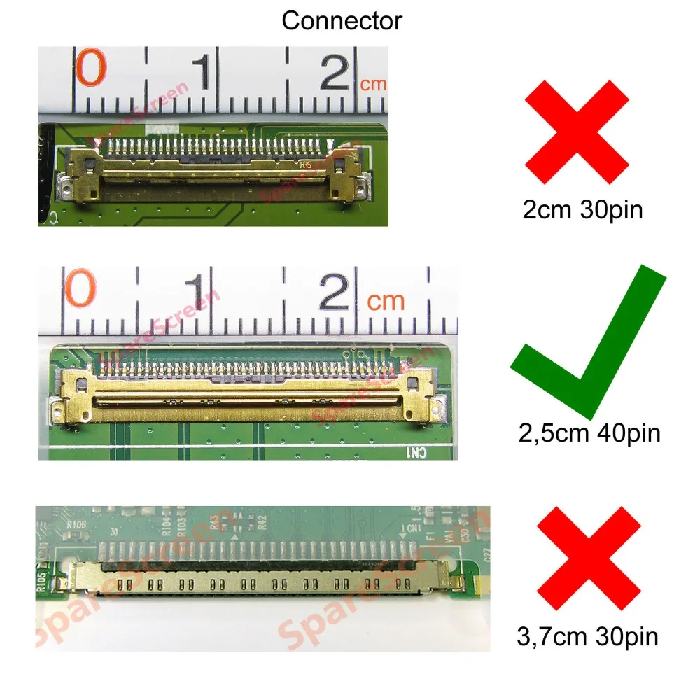 15.6LED 1920X1080 40PIN ЖК-дисплей Дисплей ноутбук Экран LP156WF1 TLB2 LTN156HT01 LTN156HT02 B156HW01 V.5 V5 B156HW02 -