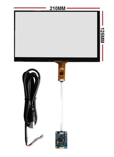 Universal 4.3 / 5 6.2 7 8 9 /10.1 inch Capacitive touch screen USB driver Industrial equipment panel | Компьютеры и офис