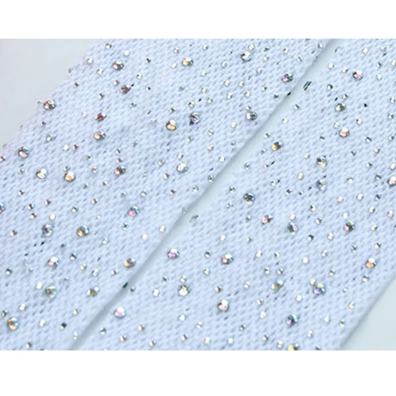 white Rhinestone Неоновые колготки и чулки женские сексуальные открытые Стразы ажурные карнавальные чулки блестящее Прозрачное нижнее белье бриллиантовые колготки - Цвет: white Rhinestone