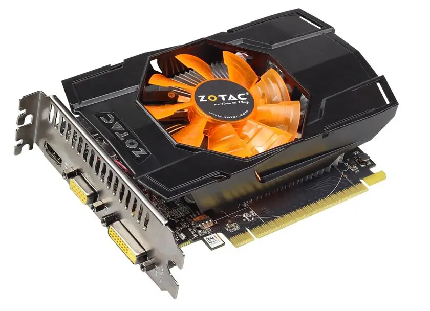 Оригинальная видеокарта ZOTAC GeForce GTX 750 Ti 1 ГБ 128 бит GDDR5 1GD5 видеокарты для nVIDIA 1050 GTX750 Ti 1GD5 Hdmi Dvi VGA