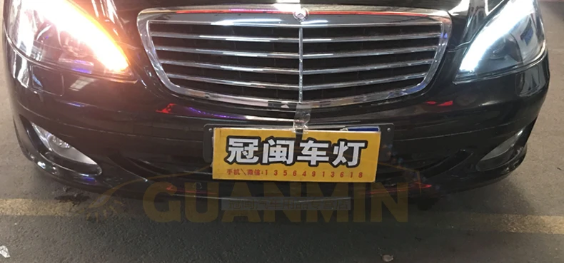 Head Lamp for W221 Headlights 2006-2009 S300 S400 Headlight LED auto DRL Lamp Hid Bi Xenon Auto Accessories