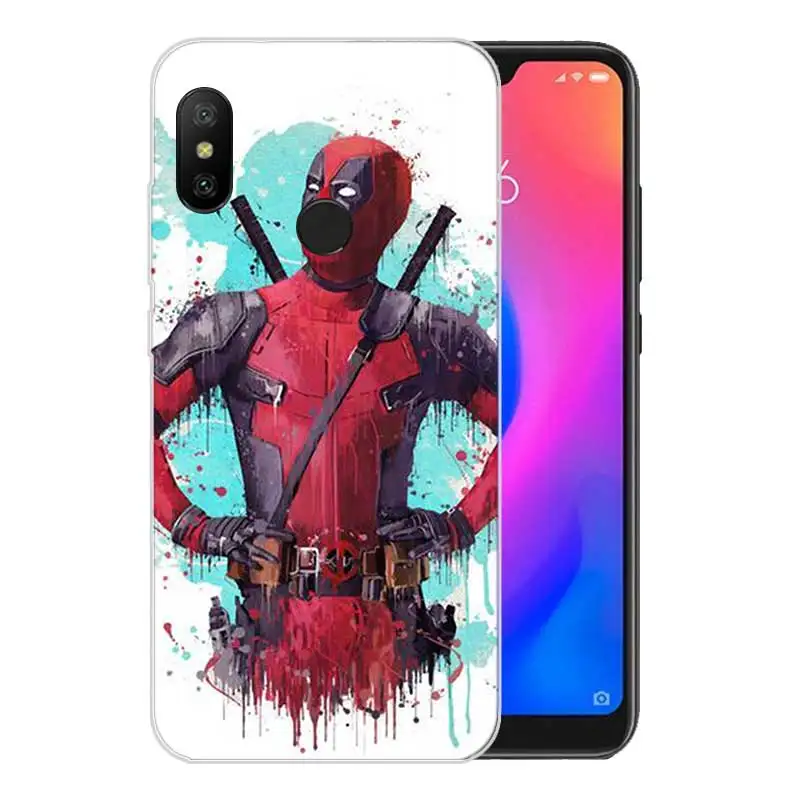 Силиконовый чехол для Xiaomi Xiomi Redmi 4 4A 4X5 5A 5 6plus Pro 6A S2 обратите внимание на возраст 2, 3, 4, 5, 6, чехол для путешествий с героями комиксов Марвел, героя фильма «Дэдпул»; рубашки