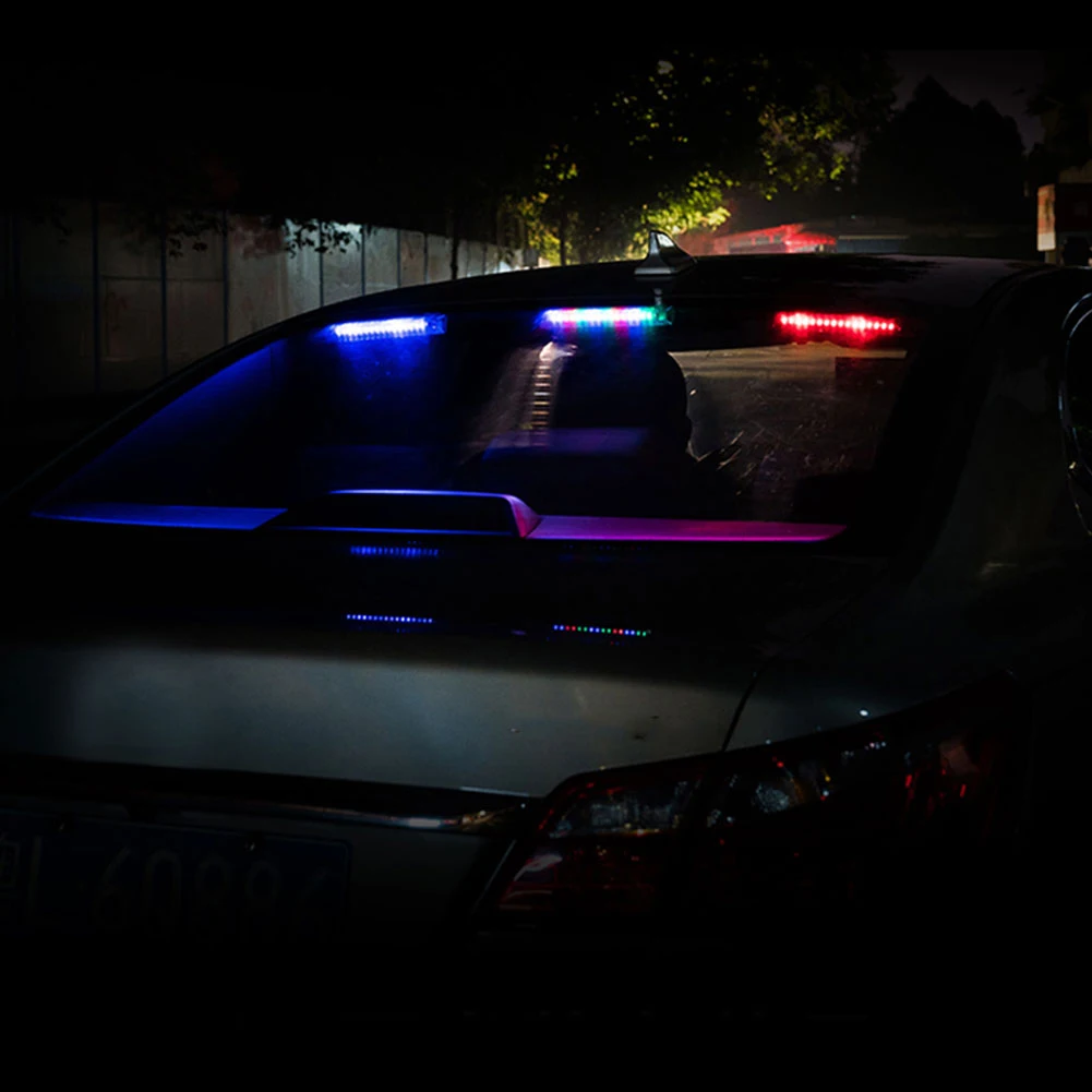 16-светодиодный присоска Солнечный Мощность авто аварийный маячок со строб эффектом свет лампы