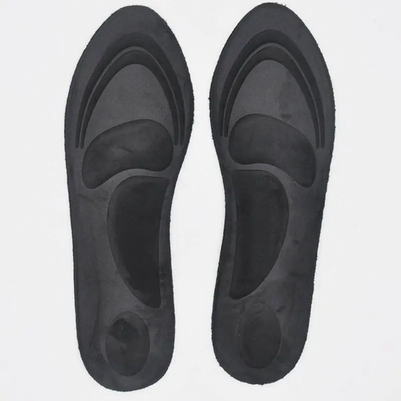 Зимние 4D плотные бархатные теплые спортивные губки на высоком каблуке вставки