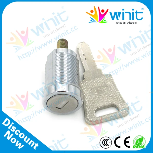 5 шт. аркадная игра машина замок и ключ треугольный скрытый трубчатый Cam цилиндр