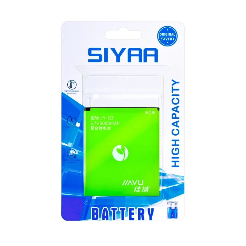 SIYAA JY-G3 JY-G4 JY-G2 JY-S3 Оригинальный чехол для телефона с собакой Мопсом Батарея JIAYU G3 G3S