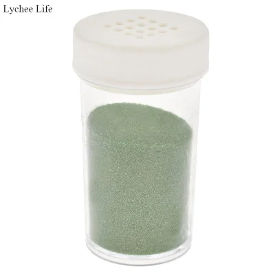 Grass green Lychee Life многоцветные пигментные штампы для скрапбукинга, крафт, металлический порошок для тиснения - Цвет: Grass green