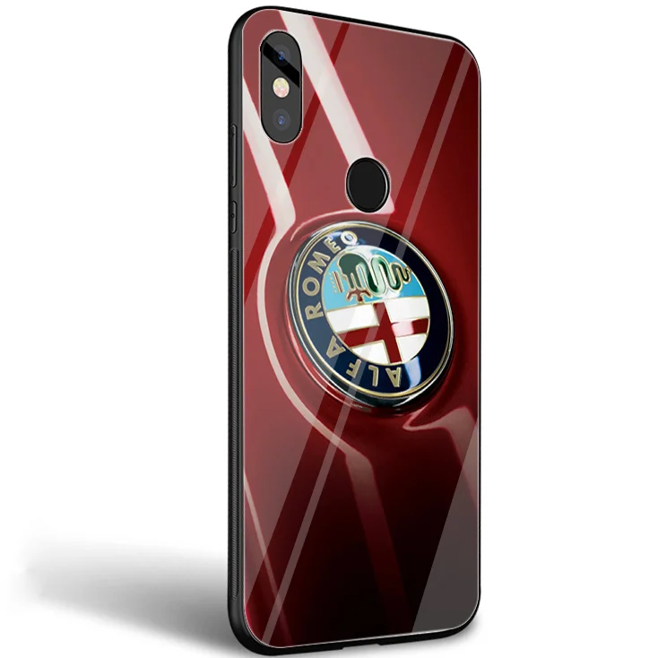 Чехол с логотипом Desxz Alfa Romeo для Xiaomi 8 Lite A1 A2 9 Redmi Note 5 6 7 Pro 6A 4X Pocophone F1