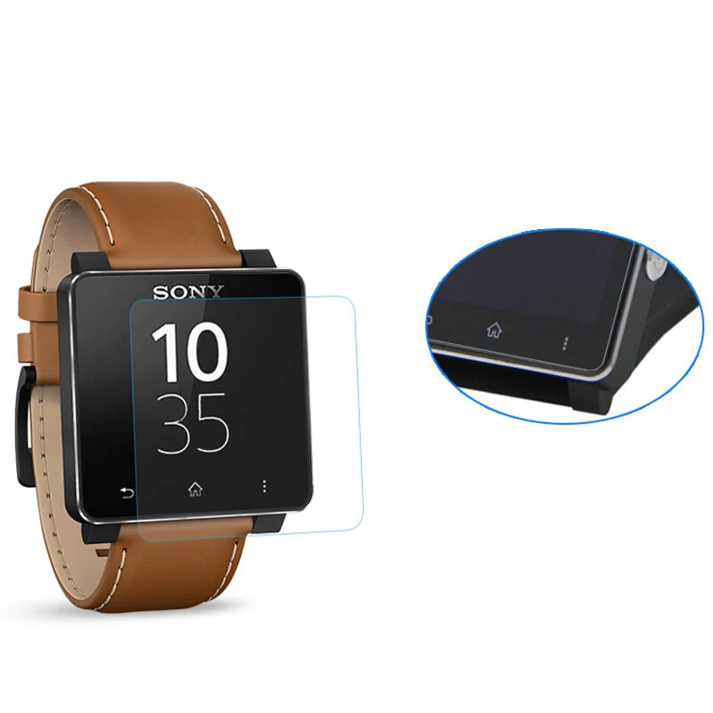 JGKK 2 шт./лот Премиум Закаленное стекло Flim Защита экрана для Sony SmartWatch SW2 Смарт часы