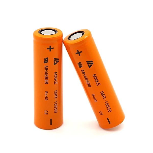Перезаряжаемая литий ионная батарея MNKE IMR 18650 1500 мАч 3 7 В (1 шт.)|li-ion battery|imr 18650battery