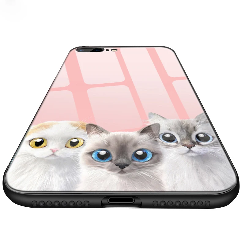 2018 витражный чехол для телефона Ультратонкий Прозрачный iPhoneXs XR Xs Max симпатичный