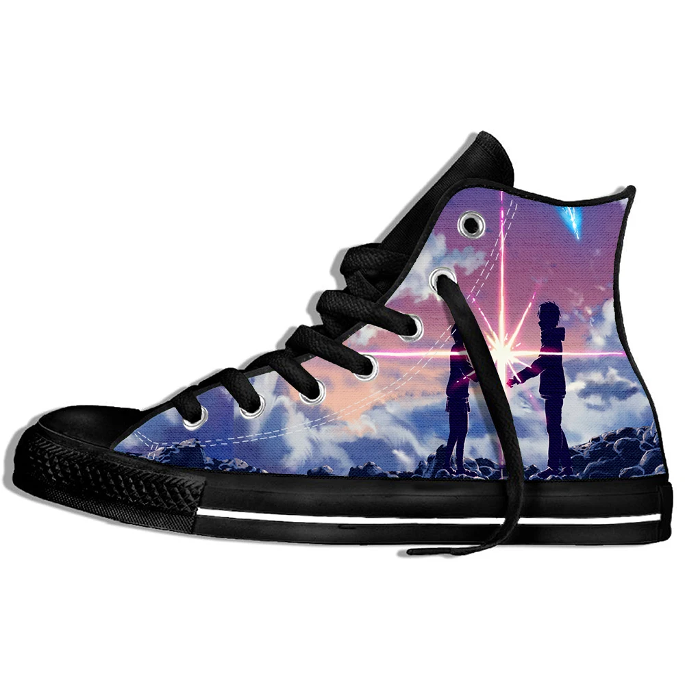 Новое Аниме ваше имя Kimi No Na Wa 3D печать Kawaii милая пара хип хоп Унисекс Хипстер