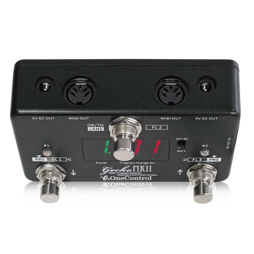 Япония ОДНА Управление Gecko MKII MK2 миди Switcher 2 DC вырезами 20 пресетов | Спорт и
