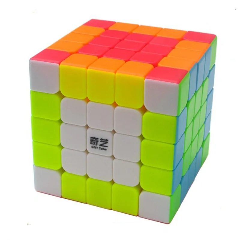 QiYi S Qi Zheng 5*5*5 Cube Professional Puzzle Magic Stickerless Cubo Magico Game Educational Speed Toys For Children | Игрушки и хобби