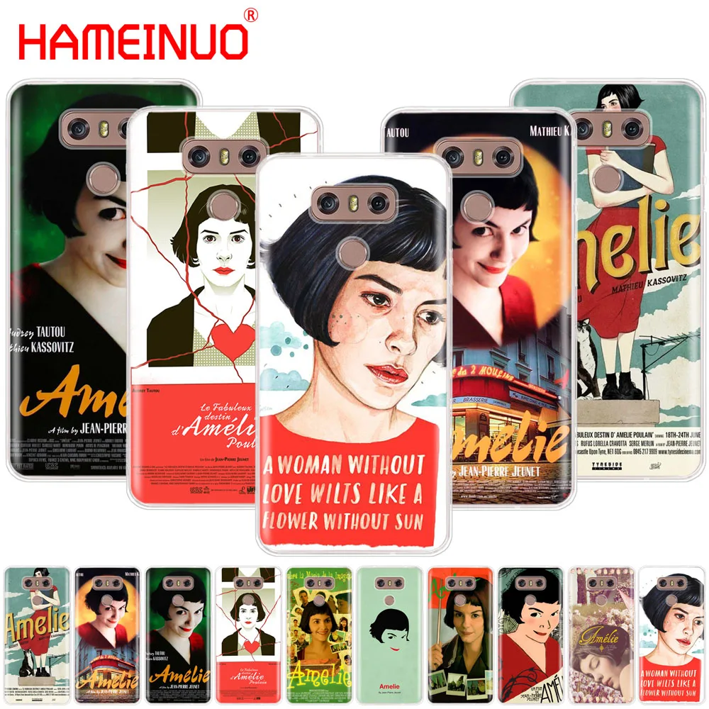 Плакат HAMEINUO Amelie чехол для телефона с классическим французским фильмом LG G7 Q6 G6 MINI G5