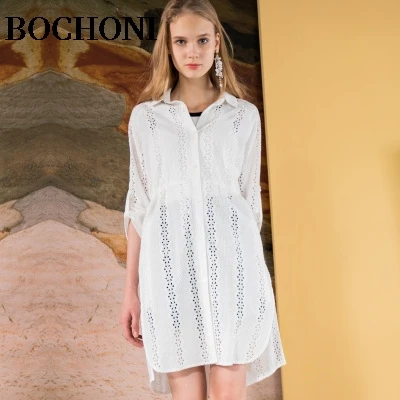 2018 Bochoni Новый Трикотажный кардиган Для женщин вырез куртка | Женская одежда