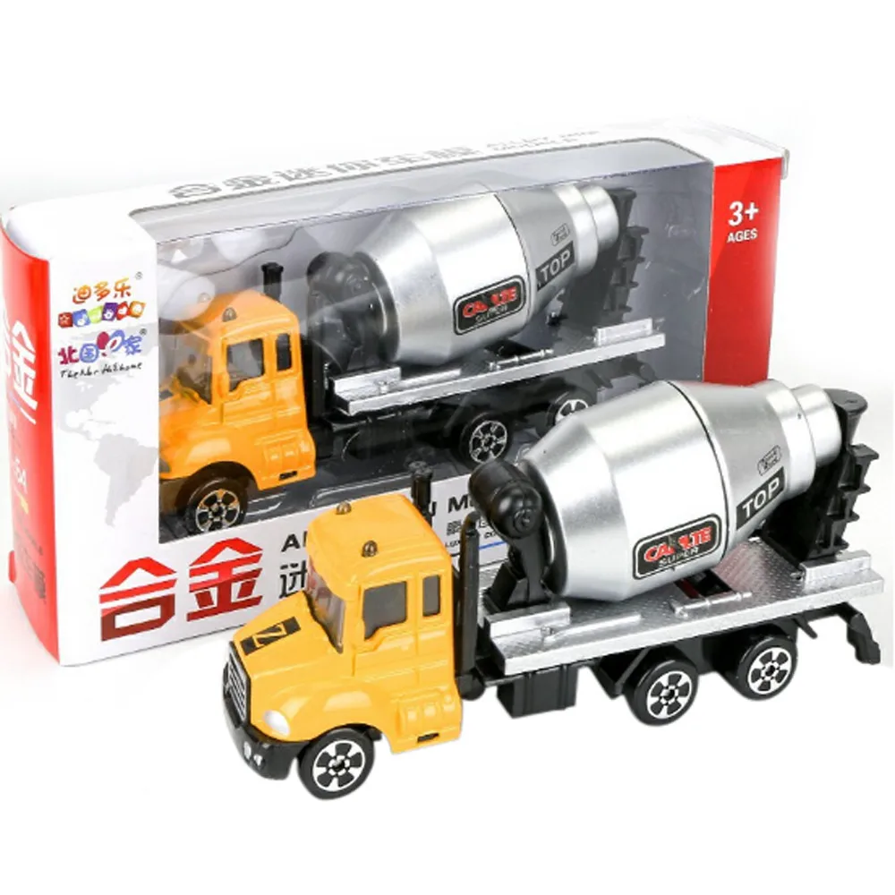 Красный Игрушки автомобиль для детей мини литой автомобиль модель 1: 64 сплав инженерный автомобиль грузовик вилочный погрузчик модель мальчик детский подарок на день рождения - Цвет: Красный