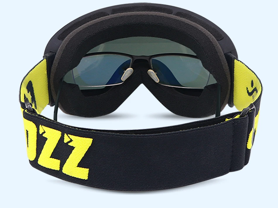 COPOZZ, брендовые лыжные очки, двухслойные, UV400, анти-туман, большая Лыжная маска, очки для катания на лыжах, снежные, мужские, женские, очки для сноуборда, GOG-201 Pro
