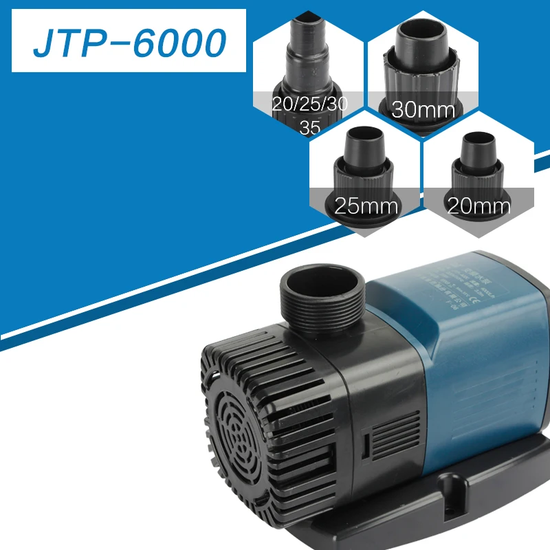 6000l/h SUNSUN jtp-6000 погружной встроенный водяной насос для аквариума Гидропоника пруд
