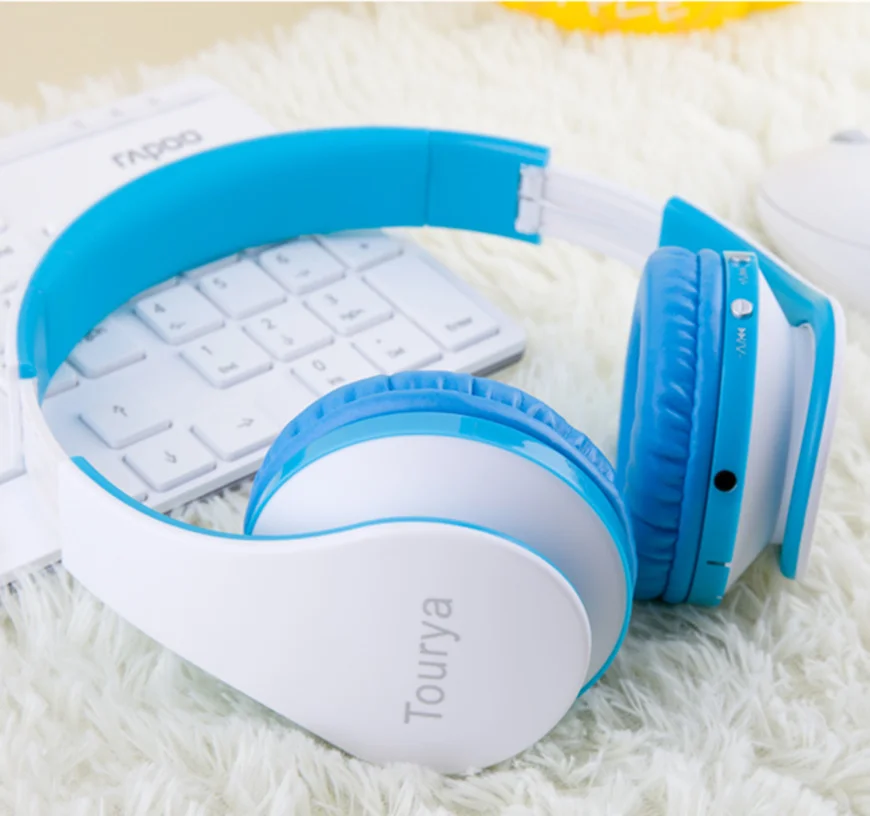 Беспроводные наушники Tourya B2 Bluetooth гарнитура складные с микрофоном поддержка TF