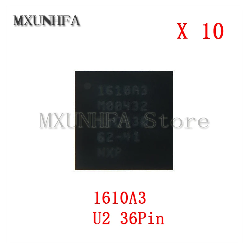10 шт. 1610A3 U2 зарядное устройство iC для iPhone 6S &amp Plus 6 6G SE U4500 ic чип 36Pin на плате