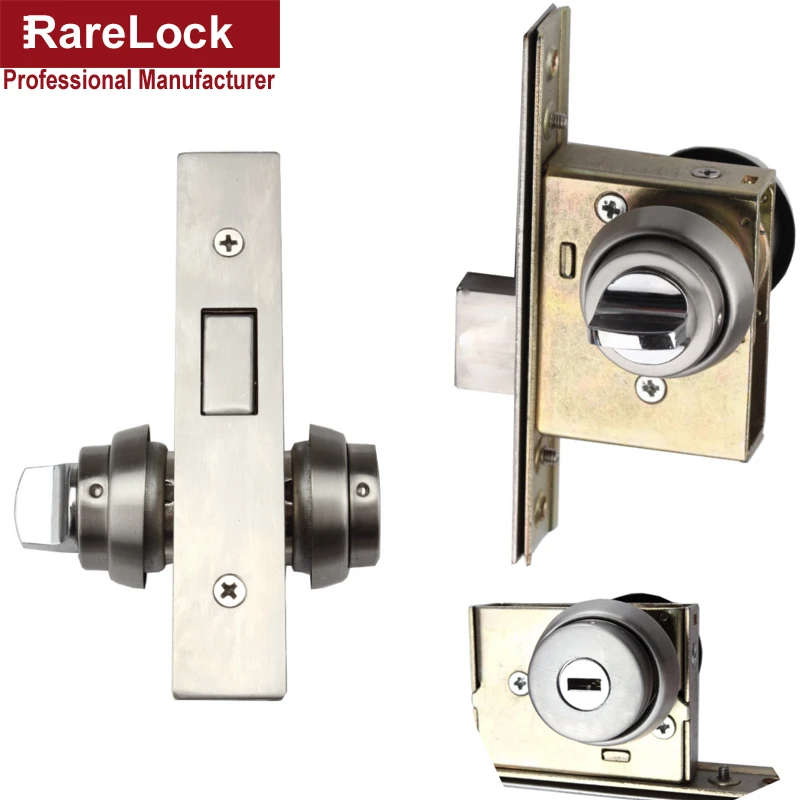 Дверной замок CMMS410 из нержавеющей стали односторонний с ключами ручкой для офиса