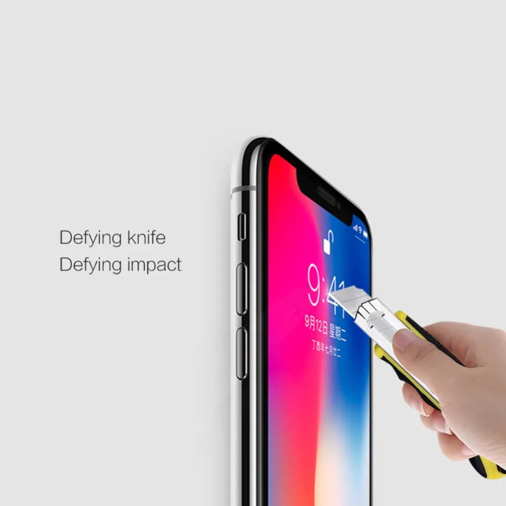 Нанометр NILLKIN Amazing 3D CP + MAX с полным покрытием взрывозащищенное Закаленное Стекло 9H
