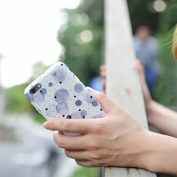 Оригинальный бутик Серый пузырь шаблон ТПУ телефон оболочки С кронштейн кольцо