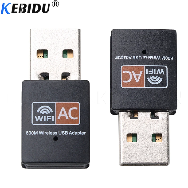 Беспроводной USB WiFi адаптер kebidu 600 Мбит/с 2 4 ГГц 5 антенна Мини Компьютерная сетевая