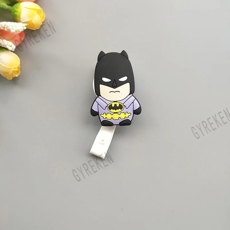 Kawaii Super Hero Retractable Badge Reel Cartoon Nurse High Quality Badge Reel Holder Pull ID Card Badge Holder Reel Wholesale