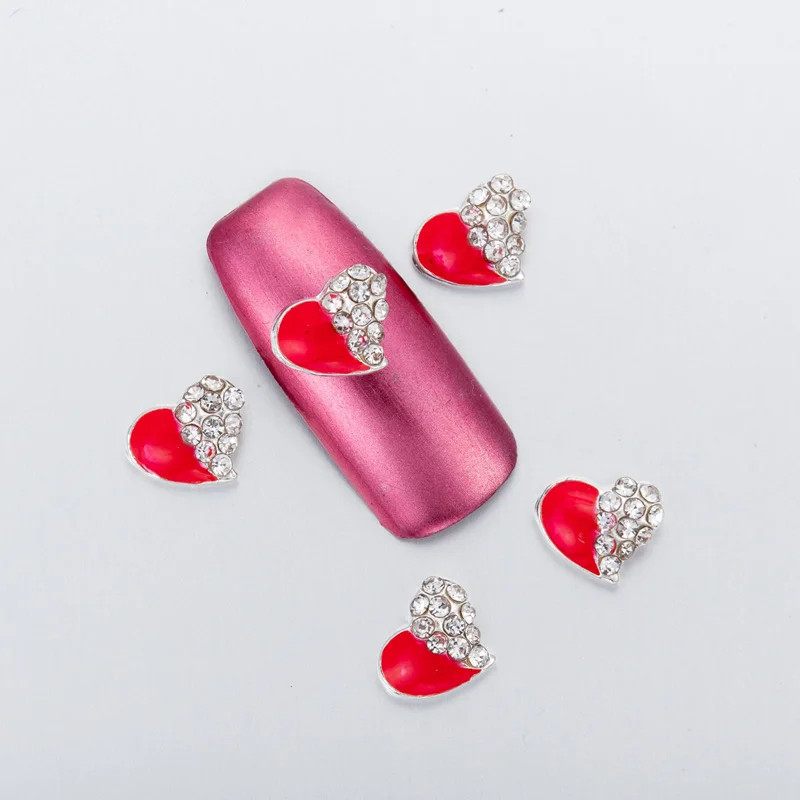 10 шт./пакет 3D нейл арта украшения Тип гламур Стразы декорация из страз стразы для