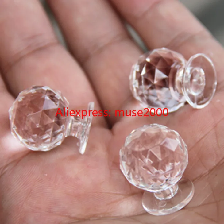 Ручка дверная высота * диаметр 21*18 мм|knobs crystal|cabinet aluminumcabinet knob pull |