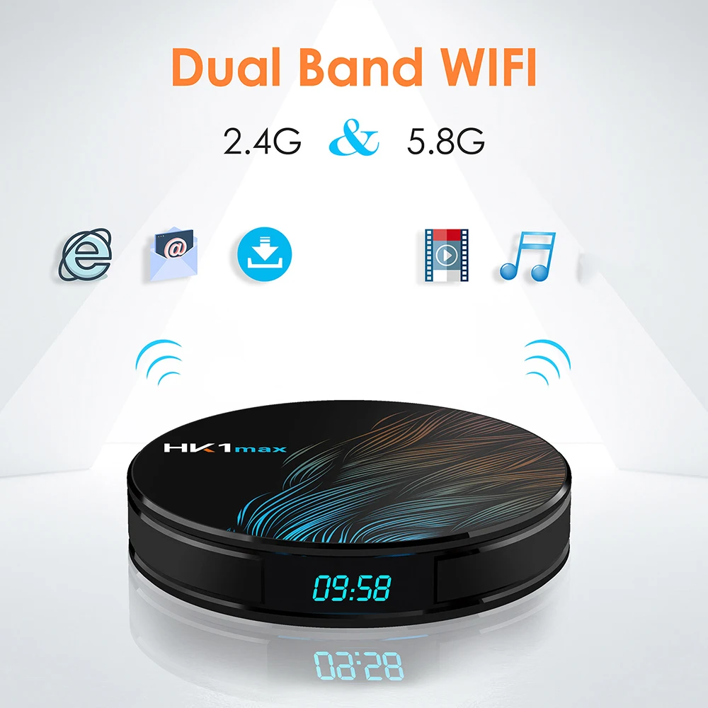 Смарт ТВ-бокс Android 9 0 2 Гб 16 RK3328 1080p 4K Wifi Google Play Netflix телеприставка медиаплеер Box |