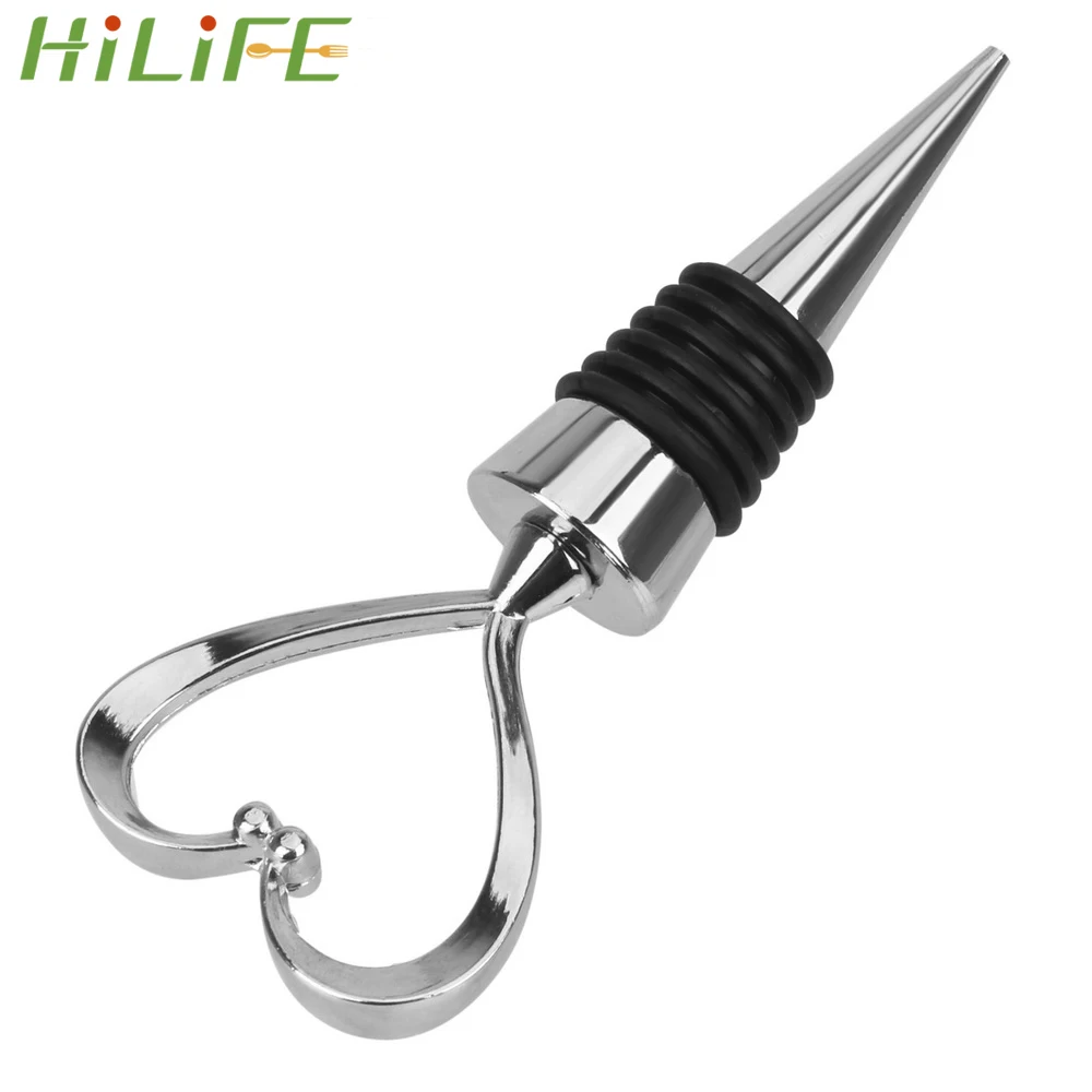 Вакуумная заглушка для бутылки HILIFE в форме сердца нержавеющая сталь свадебный