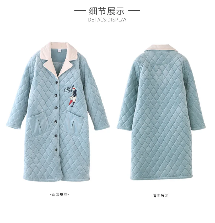 Новые женские халаты женский халат утолщенный зимний халат pijama mujer зимний теплый банный халат размера плюс домашний банный халат для женщин