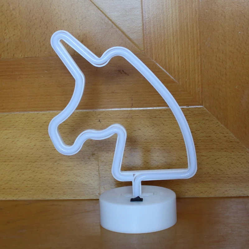 Dcrlamp 3D Единорог огни и освещение USB новинка ночник вечерние светодиодный