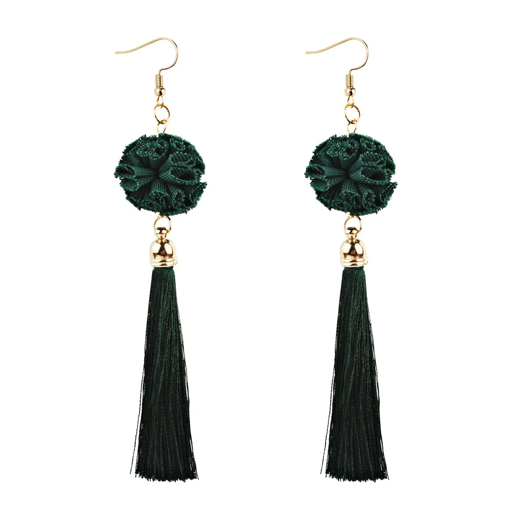 Модные серьги-капельки DoreenBeads золотого цвета с крючком черного винного красного